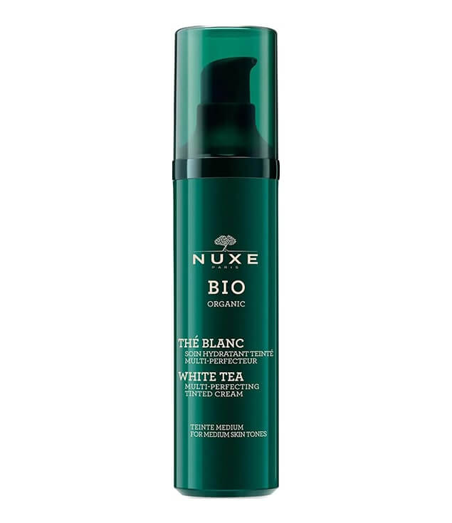 NUXE | BIO ORGANIC THÉ BLANC SOIN HYDRATANT TEINTÉ MULTI-PERFECTEUR TEINTE MEDIUM